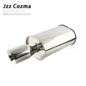 适用于supmk3的JZZ cozma通用不锈钢汽车排气系统消声器