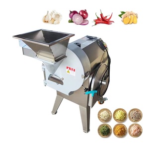 Macchina <span class=keywords><strong>Tagliaverdure</strong></span> Commerciale a Prezzo di Fabbrica Affettatrice Tritatutto Taglia Patatine Fritte e Frutta Sminuzzatrice per Insalata - Product Image 2