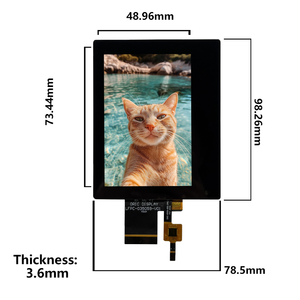 3.5-inch thiết bị cầm tay <span class=keywords><strong>TFT</strong></span> hiển thị mô-đun Ổ IC ST7365P-G5 Màn hình IPS <span class=keywords><strong>TFT</strong></span> 320(RGB)* 480 <span class=keywords><strong>TFT</strong></span> LCD hiển thị - Product Image 4
