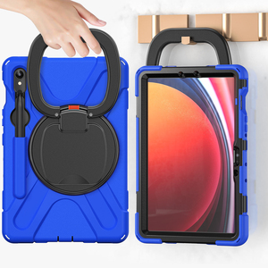 Funda Híbrida <span class=keywords><strong>de</strong></span> Silicona para PC, Resistente, con Correa <span class=keywords><strong>de</strong></span> Mano, para <span class=keywords><strong>Samsung</strong></span> Tab S10 Lite X400, 3 en 1, a Prueba <span class=keywords><strong>de</strong></span> Golpes, Venta Caliente - Product Image 5