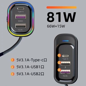 Chargeur de téléphone arrière de <span class=keywords><strong>voiture</strong></span> YQ1, émetteur <span class=keywords><strong>FM</strong></span> de <span class=keywords><strong>voiture</strong></span>, récepteur <span class=keywords><strong>FM</strong></span>, lecteur MP3 <span class=keywords><strong>Bluetooth</strong></span> BT5.0 pour <span class=keywords><strong>voiture</strong></span> - Product Image 5