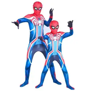 Hochwertiges Spider-Man Far From Home Kostüm amerikanische Animation Cosplay Filmheld Spider-Man-Bekleidung
