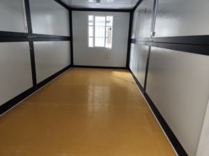 Casa plegable barata de 20 pies, contenedor prefabricado, casa plegable y móvil, el precio más barato, Casa moderna, marco negro - Product Image 5