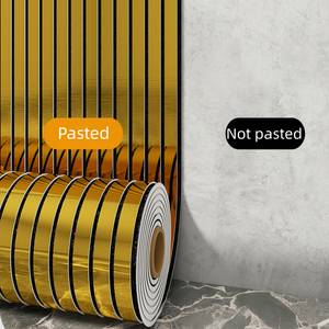 नया आगमन 3 डी स्व-चिपकने वाला वॉलपेपर. वाटरप्रूफ नमी-प्रूफ और फायरप्रूफ कील और एक्सेंट वॉल होम डेकोर जिम के लिए छड़ी - Product Image 4