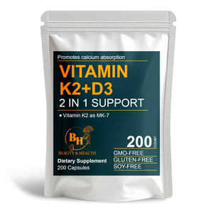 Grosir <span class=keywords><strong>Vitamin</strong></span> <span class=keywords><strong>K2</strong></span> + D3 mencegah Oba meningkatkan kalsium menyerap kekebalan melindungi usus vaskular Kesehatan - Product Image 6
