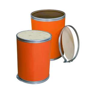 Seau circulaire en carton multicouche, écologique et sûr, avec revêtement en plastique ou en contreplaqué, enduit de couleur, résistant à l'humidité, en <span class=keywords><strong>fibre</strong></span> - Product Image 1