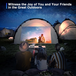 Nhà Máy Thông Minh Máy Chiếu 4K Rạp Chiếu Phim Rạp Hát Tại Đa Phương Tiện Máy Chiếu Trò Chơi <span class=keywords><strong>Mini</strong></span> Xách Tay Nhà LED Máy Chiếu Bỏ Túi - Product Image 4