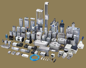 Cylindre pneumatique compact en aluminium à double effet pour tête de cylindre, bloc-cylindres et pièces pneumatiques - Fabricant - Product Image 6