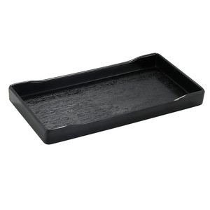 Rectangular Storage <b>Tray</b> Melamine Long Narrow Shallow Plastic Flat Commercial Use Hotel Coffee <b>Tea</b> Serving <b>Tray</b> - Product Image 1