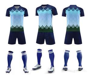 Ropa de Equipo de Fútbol, Jersey de Ciclismo Personalizado con Estampado de Fútbol para Hombre, Camisetas de Fútbol con Colores, Jersey de Fútbol Chino - Product Image 2