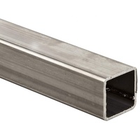 Tube en acier inoxydable sans soudure tube de 1/2 pouces tuyau rectangulaire ondulé fabricant de tubes métalliques soudés flexibles