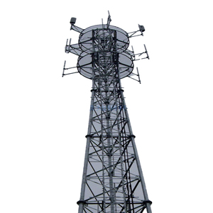 Mạ kẽm nhúng nóng 20M 60m thép mast pylon lò vi sóng đài phát thanh ba ống tháp cho viễn thông phụ kiện - Product Image 2