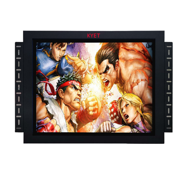 Hot Sale KYET 19-Inch Infrared Touch Screen Gaming Monitor Model 19IR-G01 with 12-Month Warranty for USA Market Metal Material