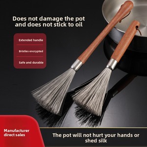 Cepillo para Ollas Zenidoo Ecológico con Mango Largo y Cerdas de Silicona, Práctico Gadget de Limpieza para Cocina, para Lavar Ollas y Tazones - Product Image 5