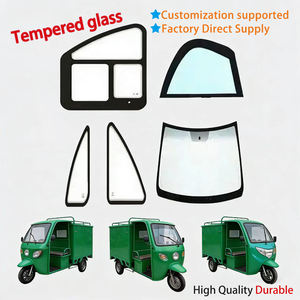 Vente directe des usines chinoises : <span class=keywords><strong>Pare</strong></span>-<span class=keywords><strong>brise</strong></span> en verre trempé MingXin pour tricycles Tuk Tuk, haute résistance et protection UV - Product Image 1