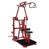 Équipement de gym commercial circulaire lat pulldown et machine à rangée assise