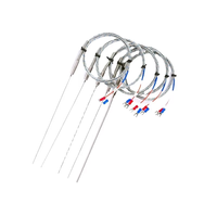 Sonde de température blindée WRNK-191 de type K à vente chaude, thermocouple PT100 avec résistance thermique pour capteur de température