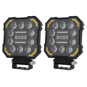 Nuevos Productos, Luz de Trabajo LED Cuadrada Amarilla DRL Blanca de 6000LM, Impermeable, para Automóvil, Múltiples Estilos, Luz de Trabajo LED de 24v - Product Image 3