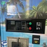 Distributeur automatique de glace 24h/24 avec écran tactile, pour extérieur, toutes saisons, sans surveillance, en libre-service, pour glace en vrac et en cubes