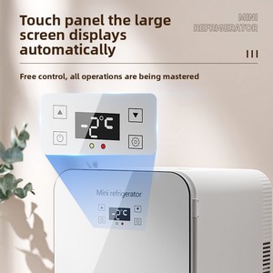 10L Fashion Style Cosmetics <b>Refrigerator</b> 12v Beautiful Household Mini Fridge Have LED Digital Display Screen Mini <b>Refrigerator</b> M - Product Image 3