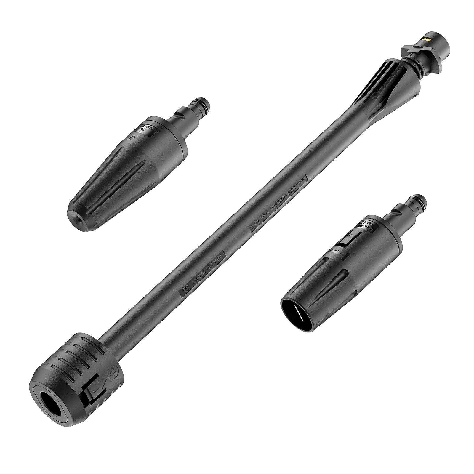 One rod +two nozzles