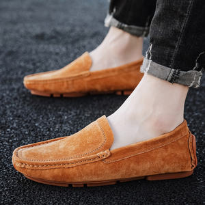 Grande taille 38-<span class=keywords><strong>47</strong></span> <span class=keywords><strong>chaussures</strong></span> de conduite pour adultes en cuir véritable <span class=keywords><strong>chaussures</strong></span> de <span class=keywords><strong>bateau</strong></span> en cuir de porc respirant pour hommes - Product Image 2