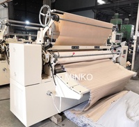 Machine à plisser le tissu deux-en-un pour hijabs, abayas, foulards, kaftans, étoles - État neuf, moteur inclus
