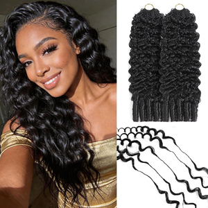 Nuove Extension per Capelli Ricci Brasiliani Remy Birmani da 16-24 Pollici per Treccine <span class=keywords><strong>e</strong></span> Trecce Senza Nodi con Doppia Trama a Macchina - Collezione 2026 - Product Image 1