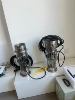 Pompe submersible triphasée en acier inoxydable Qy, moteur 100 % cuivre, grand débit, pour eaux usées agricoles