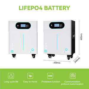 Batería LiFePO4 de 314 Ah y 25.6 V, 8 kWh, de pie, con monitoreo inteligente - Product Image 3
