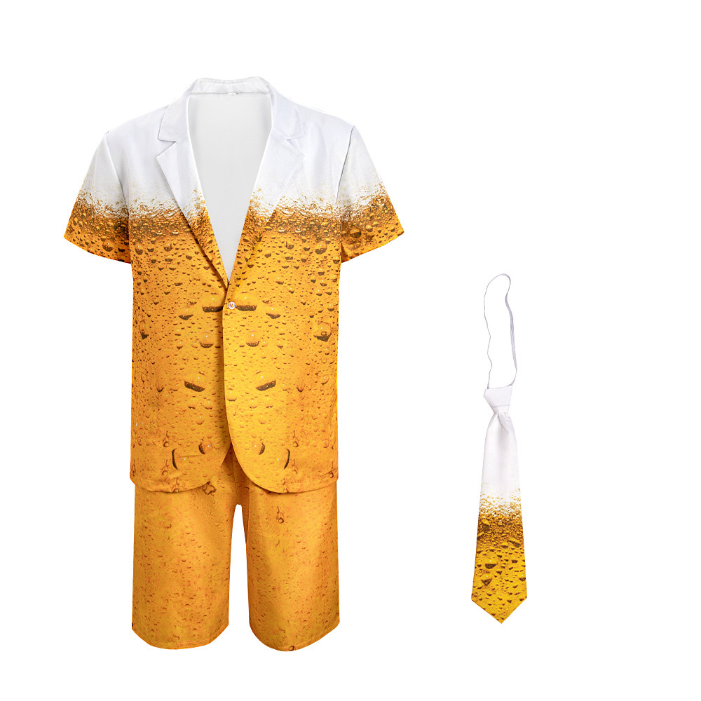 Vêtements de bière-Hommes-jaune