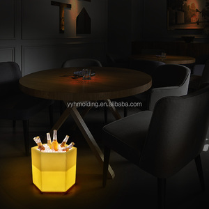 Rotomolded điều khiển từ xa LED chiếu sáng 12 màu sắc ldep Xô đá - Product Image 2