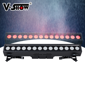 VSHOW L10 Gamut 14*25W 7in1 RGBWYLP Barra LED con Controllo Pixel IP66 DMX per Esterni, Effetto Wall Washer Lineare per Concerti e Locali Notturni - Product Image 2