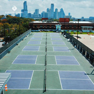 Interior Durable PVC Pickleroll Court Floor Voleibol Bádminton y Baloncesto Pickleball PVC Court Flooring - Product Image 6