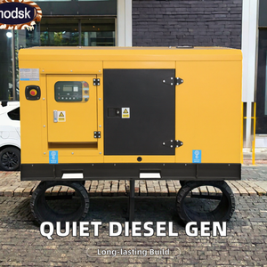 가정용 초저소음 3.5KVA ~ 22KVA 휴대용 디젤 발전기 세트 5KW 강력 출력 220V 정격 전압 - Product Image 3