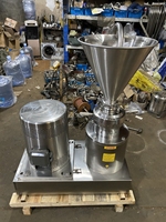 Machine de fabrication de beurre de cacahuète, sauce au piment, pâte de sésame, sauce aux fruits à base de bitume, moulin colloïdal pour petites entreprises à domicile