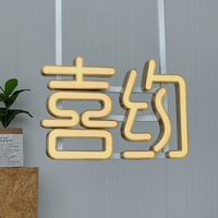 Mini Letras Colgantes, Caracteres Luminosos sin Destello, Luz LED de Ahorro de Energía, Color Claro y Transparente, Brillante