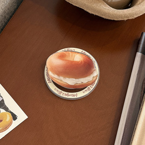 Soporte Magnético Retráctil Portátil para Teléfono Móvil, Diseño <span class=keywords><strong>Gourmet</strong></span> para Escritorio, Marca Niche Bread Toast - Product Image 4