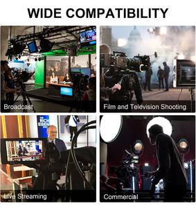 1TX to 4RX 820FT/250 Meters HD MI Wireless Video Transmission System for Video <b>Cameras</b> Live Streaming Outdoor Shooting Football - Product Image 5