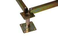 Accessoires de socle de plancher surélevé de haute qualité, pièces de support en métal à hauteur réglable pour plancher de salle informatique