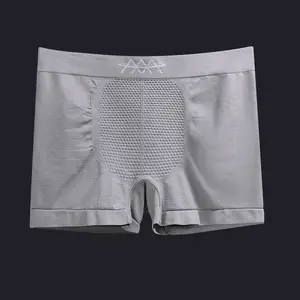 Fabrieksaanbod Goedkope Prijs Groothandel Hoge Elastische Vrije Maat Naadloze Ondergoed Mannen Zomer Slips Boxers