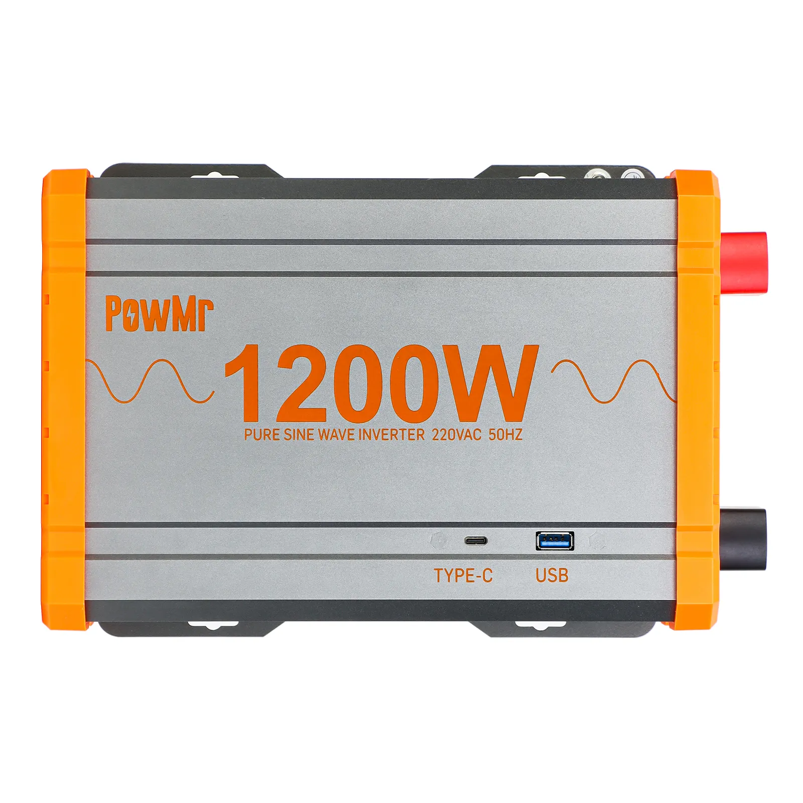 PowMr 1.2KW 12V 110V/220V DC to AC純粋な正弦波インバーター充電器鉛酸/リチウム電池用1200Wオフグリッドソーラーインバーター