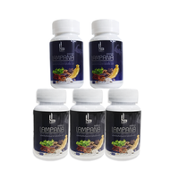 Capsules Énergétiques à Base de Plantes - Extrait Naturel de Ginseng et de Maca pour un regain de vitalité