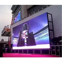 P5 P10 Tampilan LED Warna Penuh RGB Kualitas Tinggi Luar Ruangan untuk Video Komersial dan Film Modul Dot Kustom Piksel