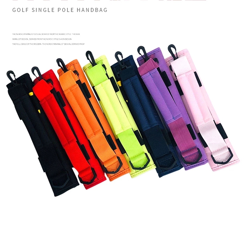 Mini Golf Club Bag Lightweight Shoulder Carrier Driving Range Practice Pack Portable Course Training Travel Case Foldable