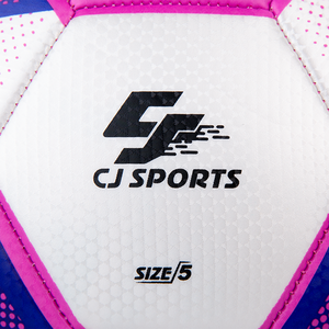 ลูกฟุตบอล CJ คุณภาพสูงขนาด5ไซส์4ลูกวัสดุ PU ใช้ในการฝึกซ้อมการแข่งขันฟุตบอลพร้อมโลโก้ของคุณสำหรับทีมกีฬา - Product Image 2