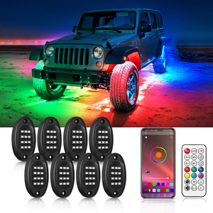 Nhà Máy Bán Buôn Tùy Chỉnh Khung Xe Đèn Trang Trí Năng Động Hiệu Ứng Ánh Sáng Xe Bầu Không Khí RGB Neon Dải - Product Image 1