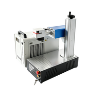 Machine de marquage laser UV refroidie par eau 5W 10W, graveur laser 355nm pour plastique, verre, PCB, électronique