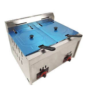 Económico 410 Material Acero inoxidable Equipo <span class=keywords><strong>de</strong></span> cocina LPG Freidora freidora <span class=keywords><strong>de</strong></span> <span class=keywords><strong>gas</strong></span> - Product Image 3