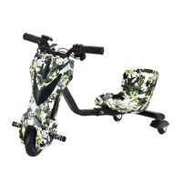 Trottinette électrique 36V à trois roues en alliage d'aluminium pour enfants, type intelligent, moteur brushless 150W, pneus de 8 pouces, charge maximale 120 kg